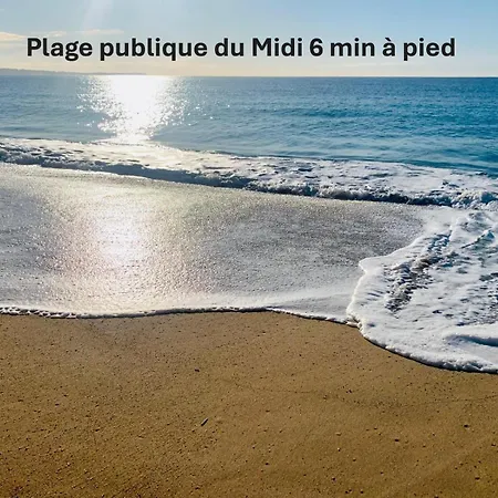 Luxueux 3 Terrasse Vue Mer, Felix Faure- Forville A3b047 칸느