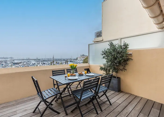 شقة Luxueux 3 Terrasse Vue Mer, Felix Faure- Forville A3b047